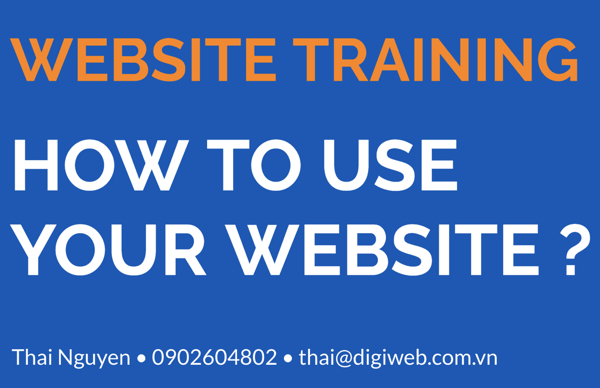 Website training – How to manage your website with CMS?