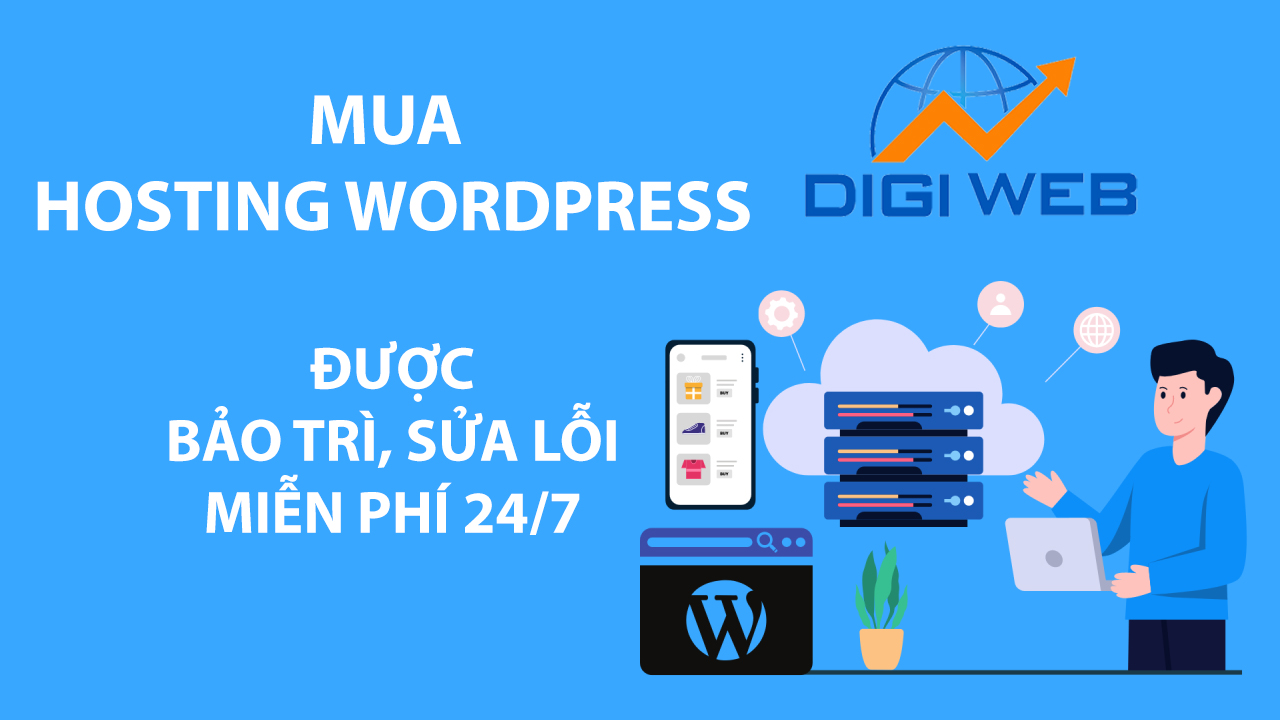Mua Hosting WordPress - DigiWeb